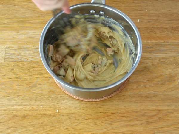 Foie gras souffle - Persiapan langkah 4