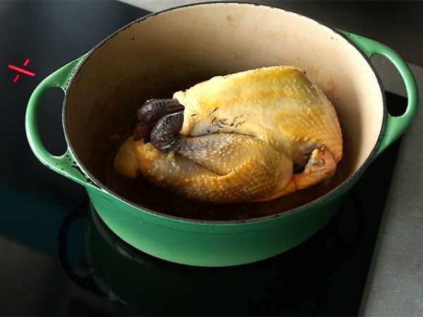 Pai unggas Guinea dengan foie gras - Persiapan langkah 1