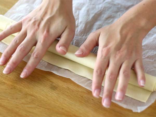 Pasteis de Nata (kue-kue Portugis) - Persiapan langkah 1