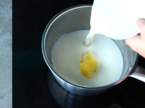 Pasteis de Nata (kue-kue Portugis) - Persiapan langkah 3