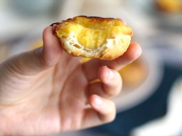 Pasteis de Nata (kue-kue Portugis) - Persiapan langkah 8