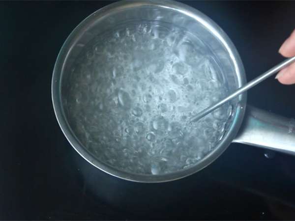 Marshmallow, marshmallow buatan sendiri - Persiapan langkah 1