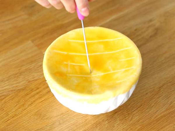 Puff pastry daun bawang dan sup kentang - Persiapan langkah 6