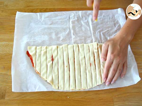 Lengkungan wijen bersisik - Persiapan langkah 2