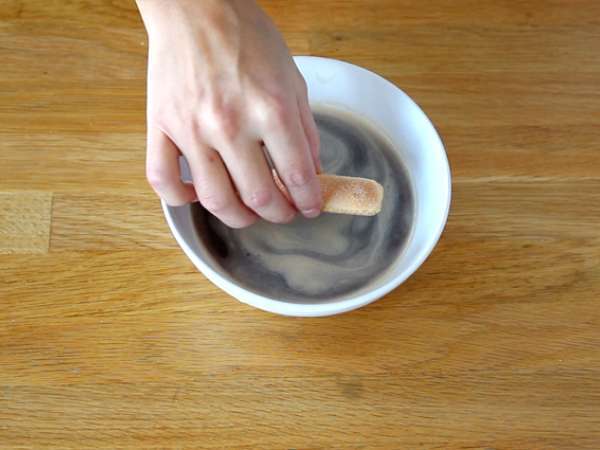 Log tiramisu (petunjuk langkah demi langkah) - Persiapan langkah 4