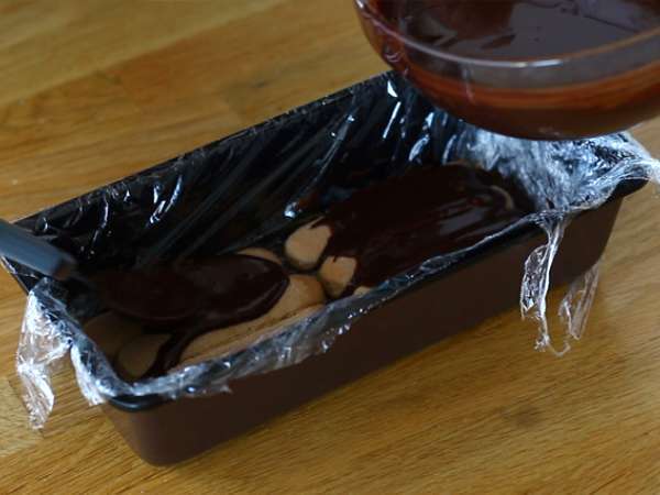 Log tiramisu (petunjuk langkah demi langkah) - Persiapan langkah 5