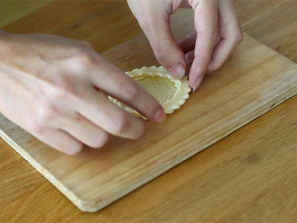 Raspberry dan mascarpone vol au vents - Persiapan langkah 2