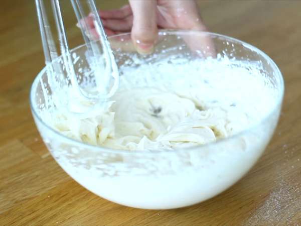 Raspberry dan mascarpone vol au vents - Persiapan langkah 4