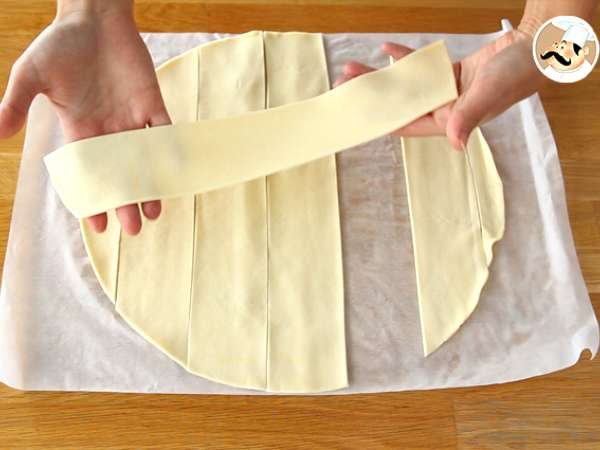 Tartlet bunga apel - Persiapan langkah 2