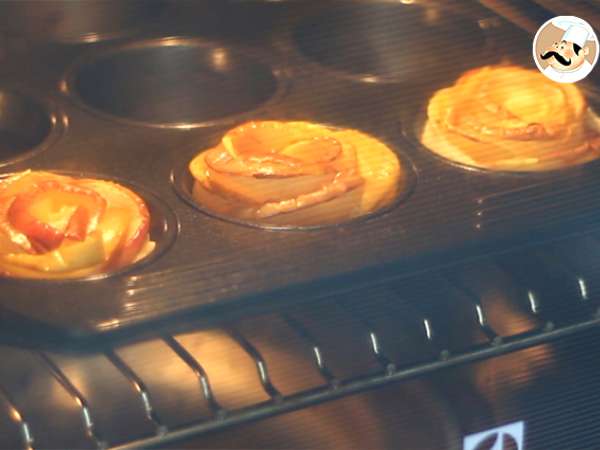 Tartlet bunga apel - Persiapan langkah 5