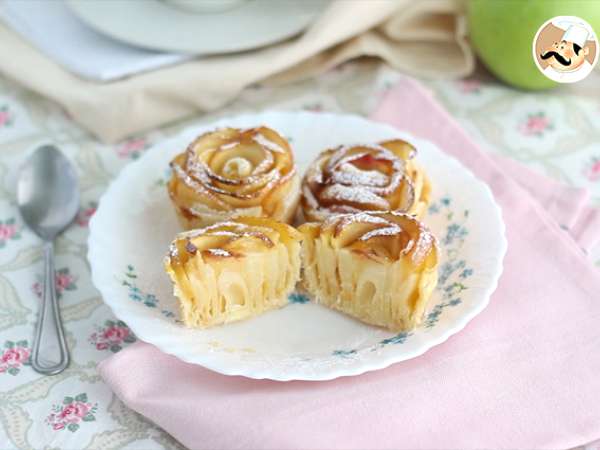 Tartlet bunga apel - Persiapan langkah 6