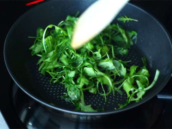 Verrines dengan bit dan mousse roket - Persiapan langkah 1