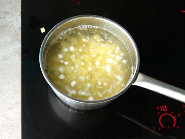 Apel bangsawan (petunjuk langkah demi langkah) - Persiapan langkah 1