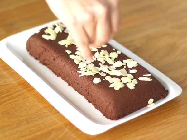 Marquise cokelat yang mudah - Persiapan langkah 5