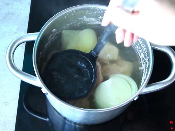 Lentil asin - Persiapan langkah 3