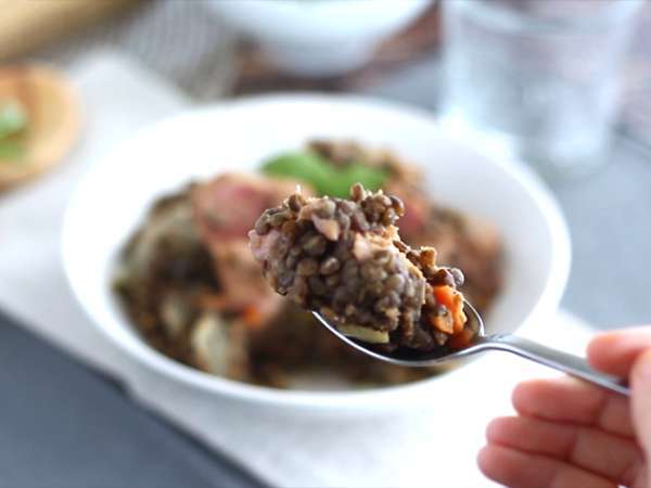 Lentil asin - Persiapan langkah 6