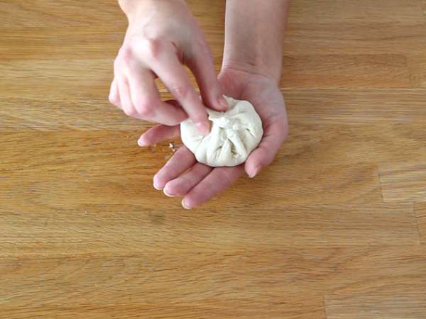 Banh Bao, roti kukus kecil - Persiapan langkah 10