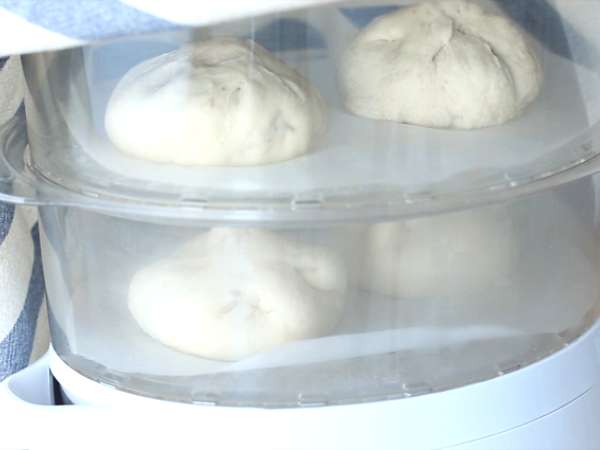 Banh Bao, roti kukus kecil - Persiapan langkah 11