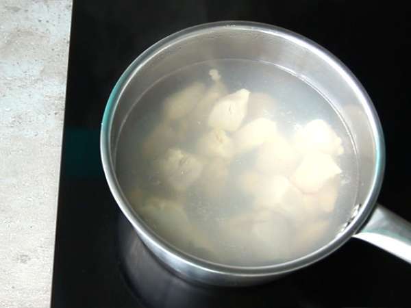 Coxinhas (kroket ayam Brasil) - Persiapan langkah 3