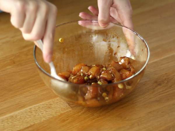 Ayam dengan jahe dan serai - Persiapan langkah 2