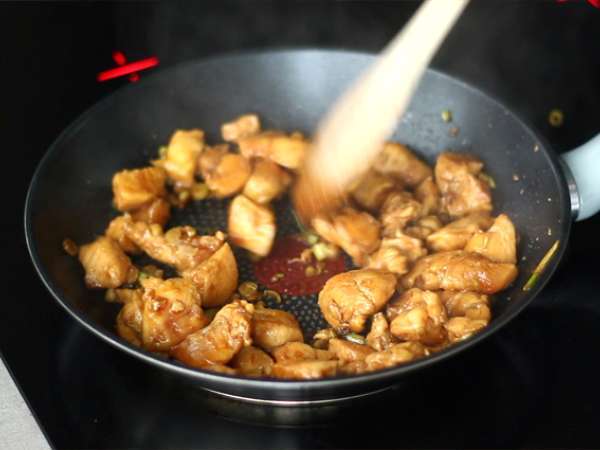 Ayam dengan jahe dan serai - Persiapan langkah 3