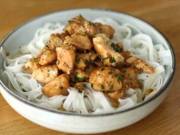 Ayam dengan jahe dan serai - Persiapan langkah 5