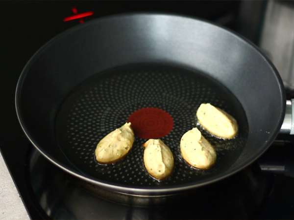 Kroket kacang putih - Persiapan langkah 3