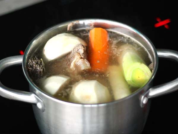 Pot-au-feu, hidangan klasik yang sederhana - Persiapan langkah 3
