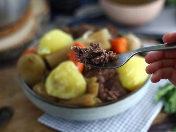 Pot-au-feu, hidangan klasik yang sederhana - Persiapan langkah 6