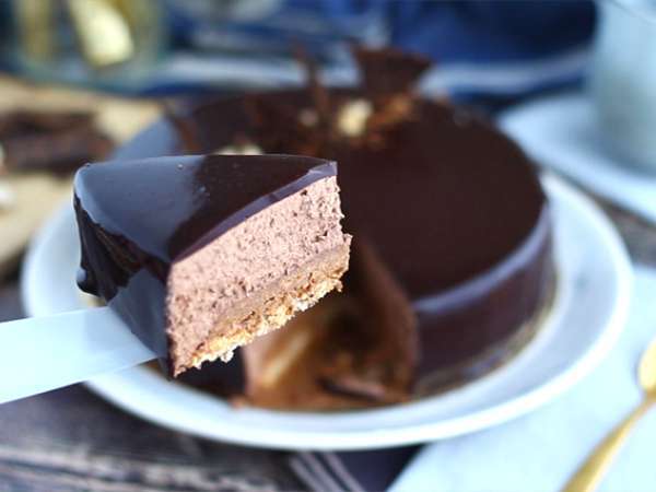 Royal chocolat atau Trianon (video dan tips) - Persiapan langkah 23