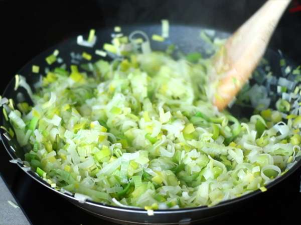 Fondue daun bawang - Persiapan langkah 3