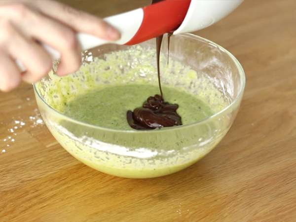 Kue cokelat tanpa mentega! - Persiapan langkah 3