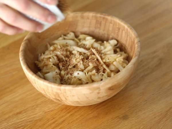 Salad kubis renyah ala Jepang - Persiapan langkah 4