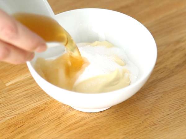 Selada kol ala Amerika (salad kubis dan wortel) - Persiapan langkah 3