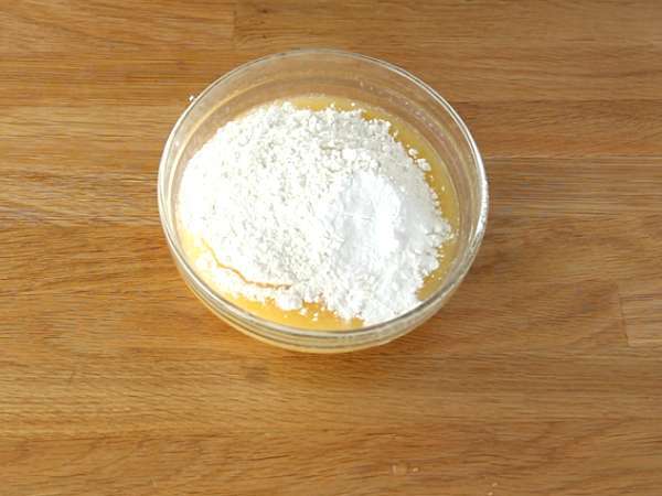 Kue zebra, marmer eksotis (marmer Italia) - Persiapan langkah 2