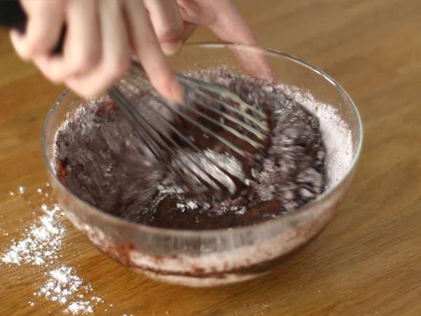 Kue zebra, marmer eksotis (marmer Italia) - Persiapan langkah 3