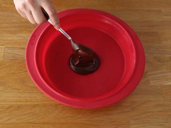 Kue zebra, marmer eksotis (marmer Italia) - Persiapan langkah 4