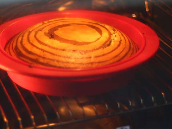 Kue zebra, marmer eksotis (marmer Italia) - Persiapan langkah 7