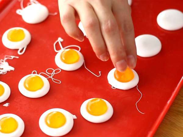 Permen telur goreng (mudah dan dijelaskan dengan baik) - Persiapan langkah 8