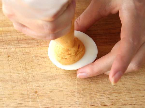 Telur dengan paprika - Persiapan langkah 3