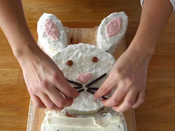 Kue kelinci - Persiapan langkah 11