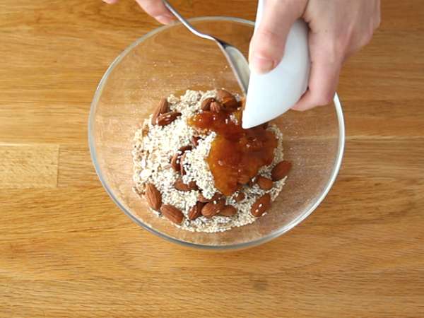 Muesli, granola buatan sendiri - Persiapan langkah 2