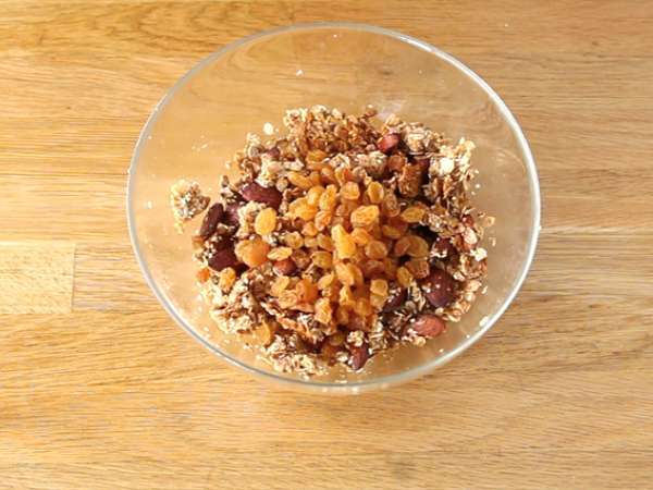 Muesli, granola buatan sendiri - Persiapan langkah 5