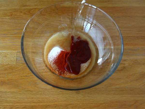 Daging babi yang ditarik, gaya Amerika - Persiapan langkah 1