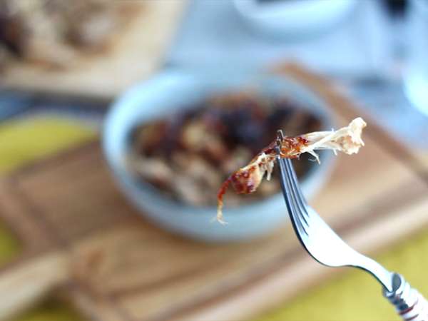 Daging babi yang ditarik, gaya Amerika - Persiapan langkah 7