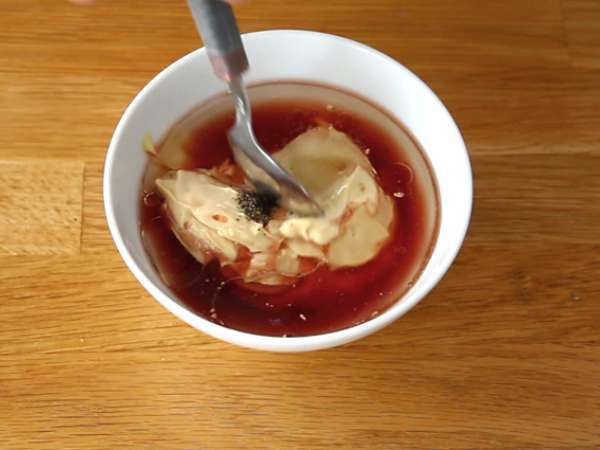 Salad nasi campur (cepat dan mudah) - Persiapan langkah 3