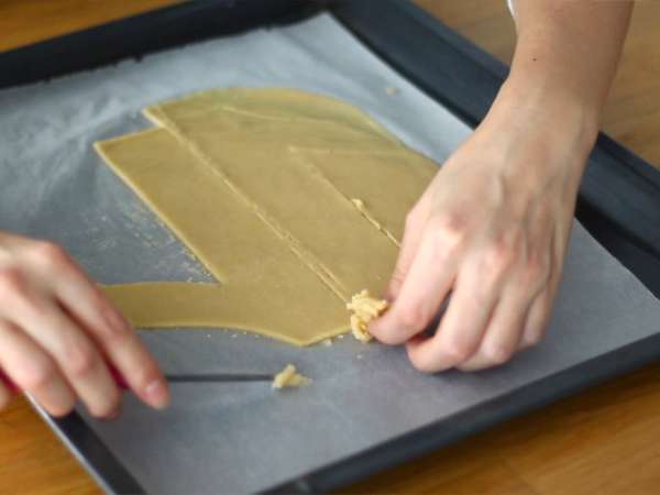 Kue nomor - Persiapan langkah 5