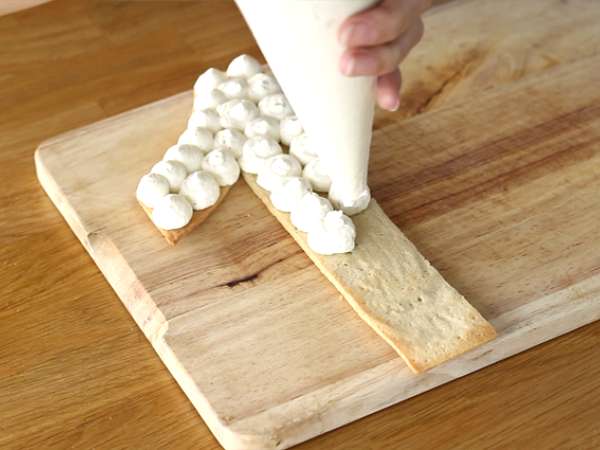 Kue nomor - Persiapan langkah 8