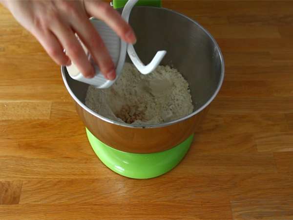 Roti lapis buatan sendiri - Persiapan langkah 1