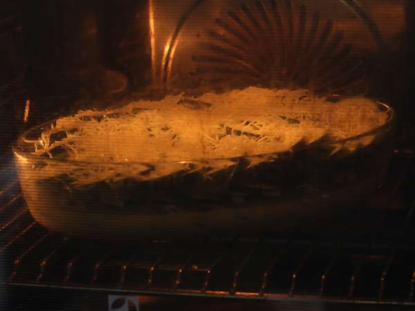 Gratin cukini sederhana - Persiapan langkah 4